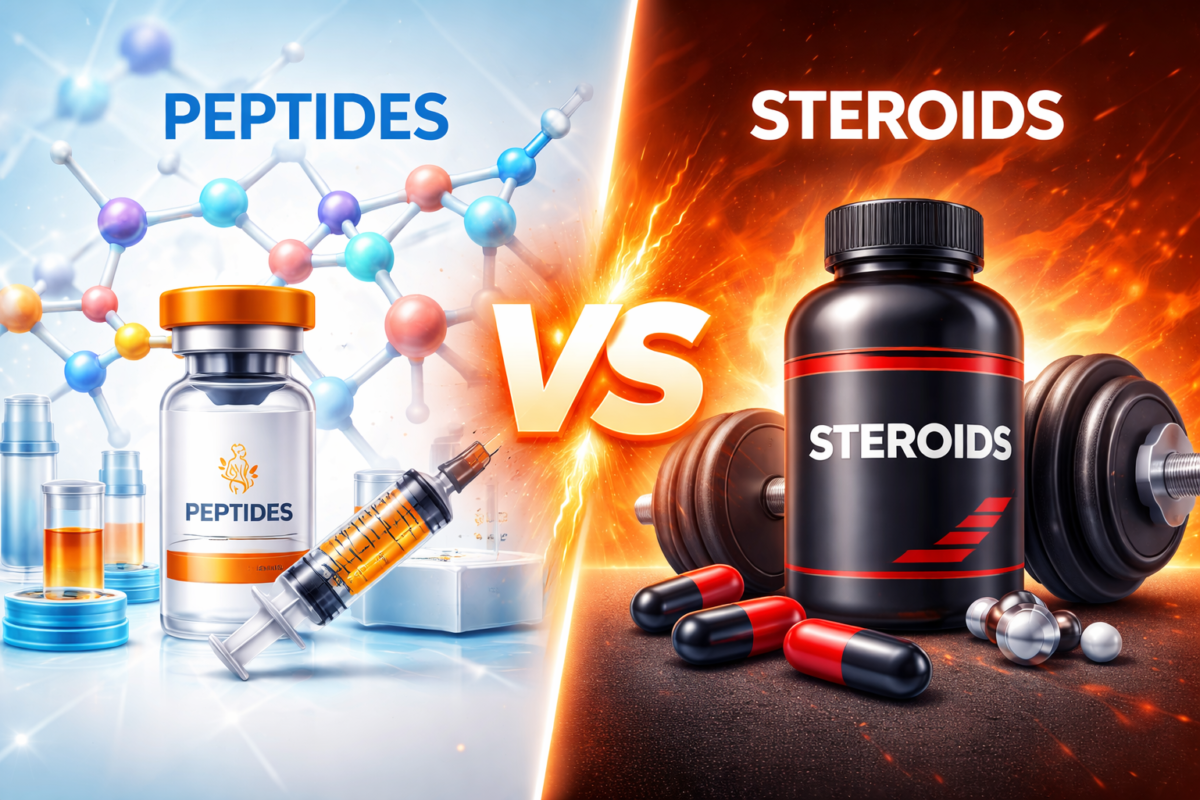 Peptides vs Steroids